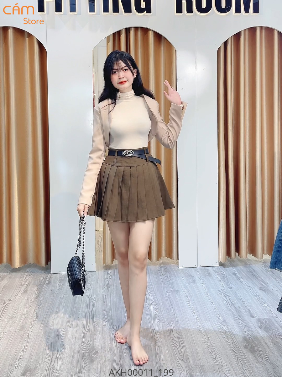 Hassy | Áo Blazer croptop tay dài vạt bầu công sở tôn dáng  MSHS | Hassy.vn - Thời trang nữ hot trend