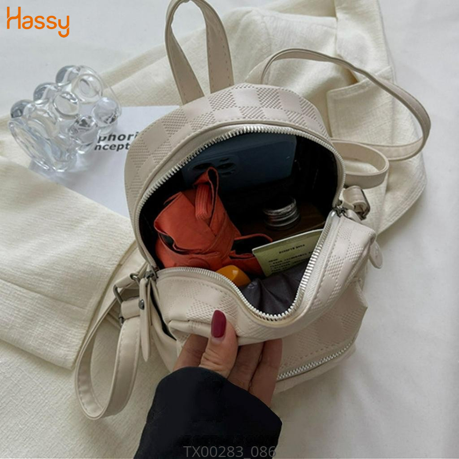 Hassy | Balo da họa tiết kẻ ô BL018 TSTHN | Hassy.vn - Thời trang nữ hot trend